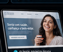 Site criado para clínica odontológica