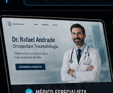 Site criado para médico especialista